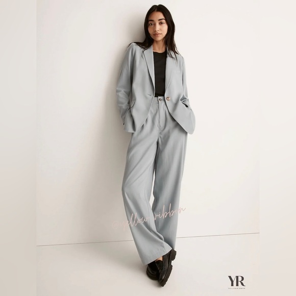 🆕 Madewell Larsen Blazer in Drapeweave - Picture 3 of 6